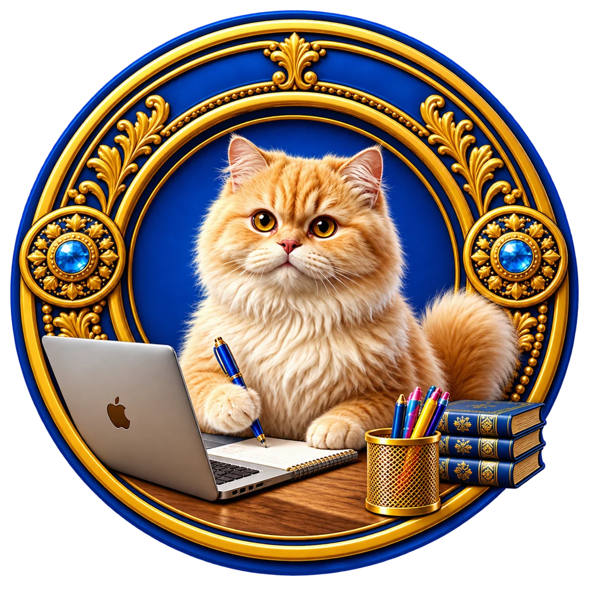 Tasha’s Treats logo featuring Tasha the cat