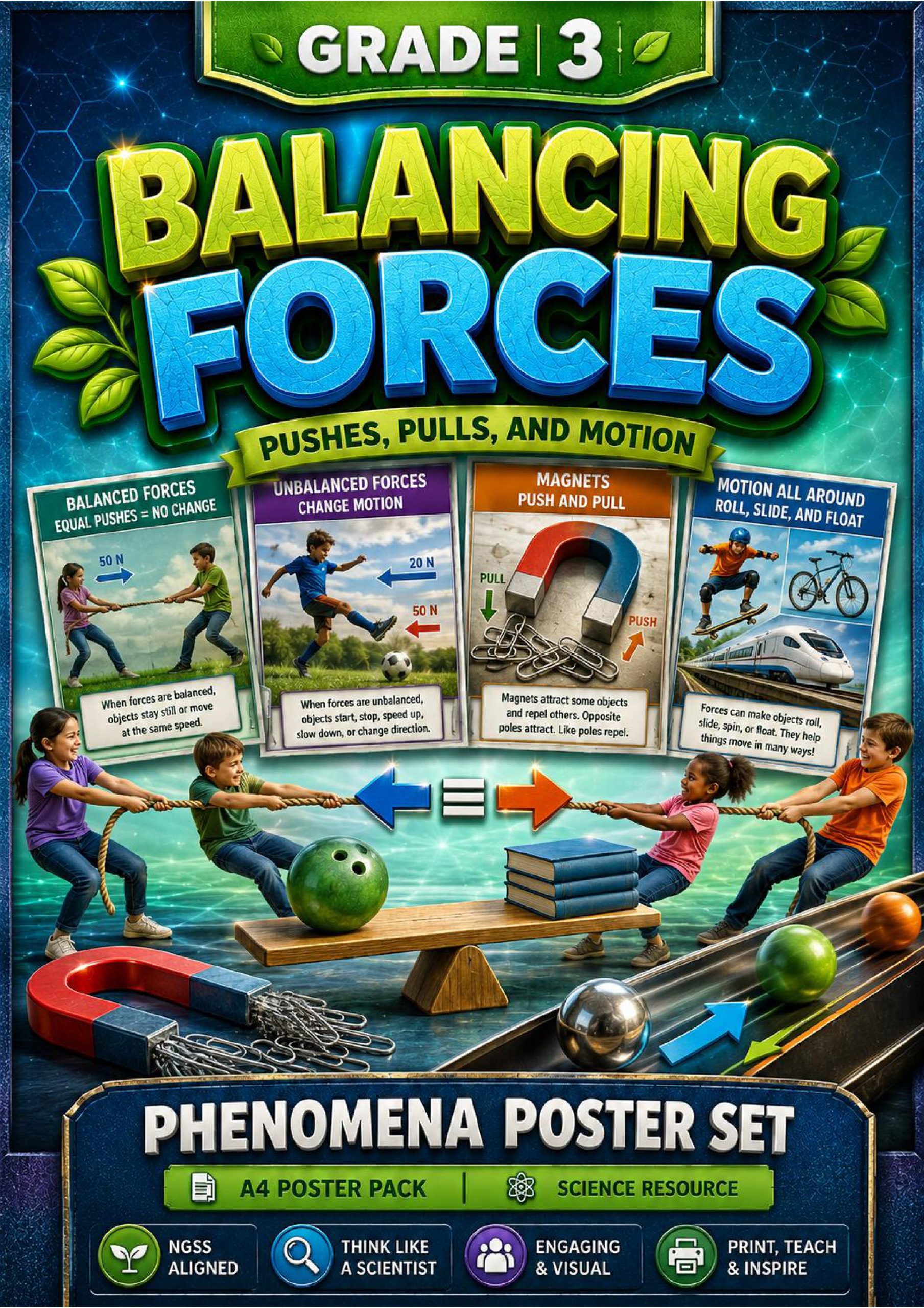 Grade 3 Phenomena Poster Bundle