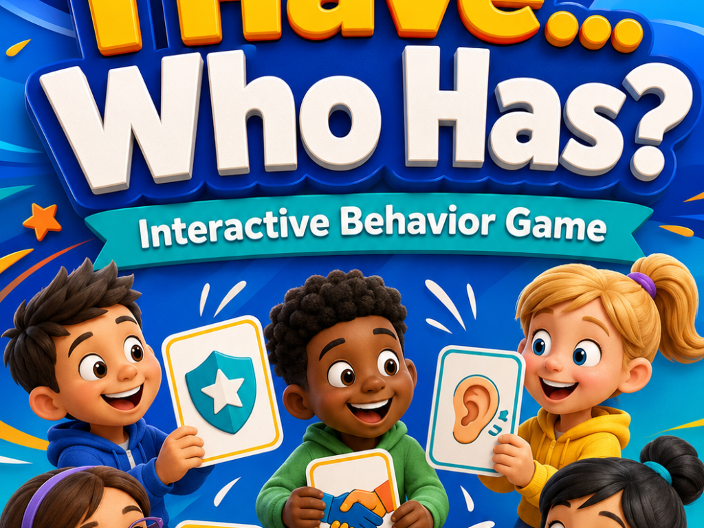 PBIS I Have... Who Has? Bundle | 10 School Behavior Expectations Card Games