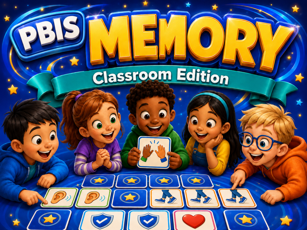 PBIS Memory Cards – Classroom Edition