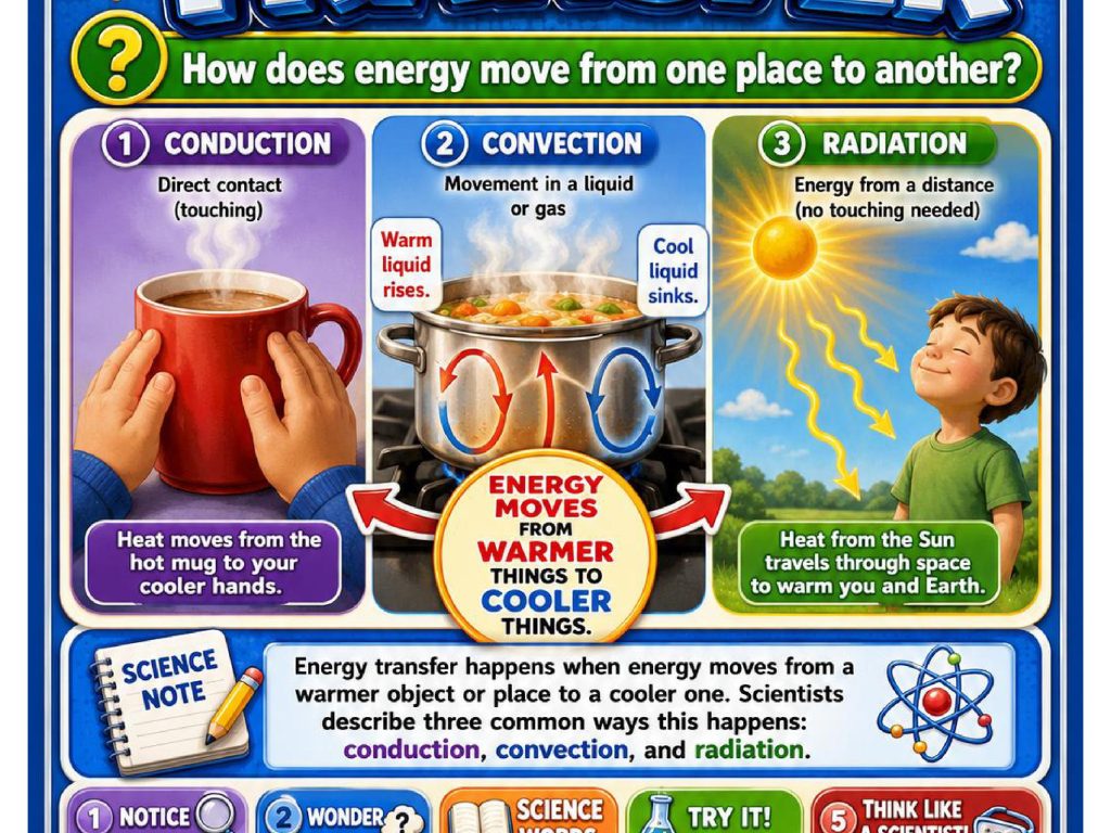 Energy Transfer Science Concept Posters