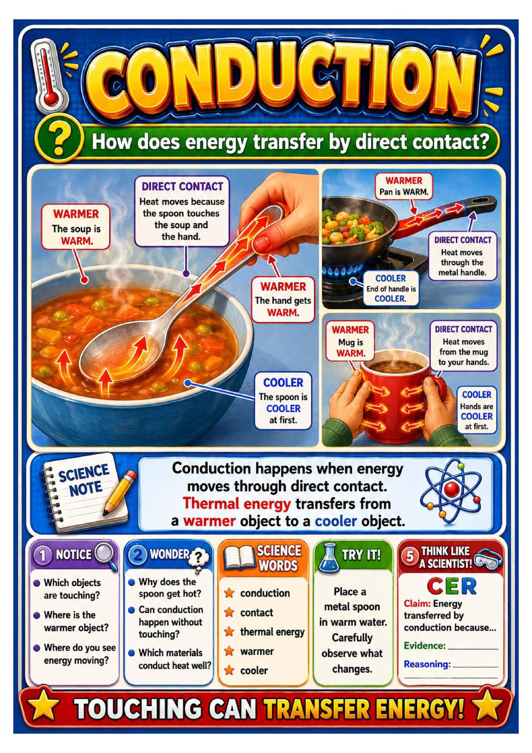 Energy Transfer Science Concept Posters