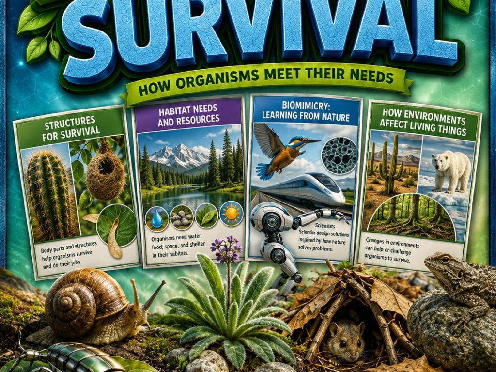 Environments and Survival Phenomena Poster Set