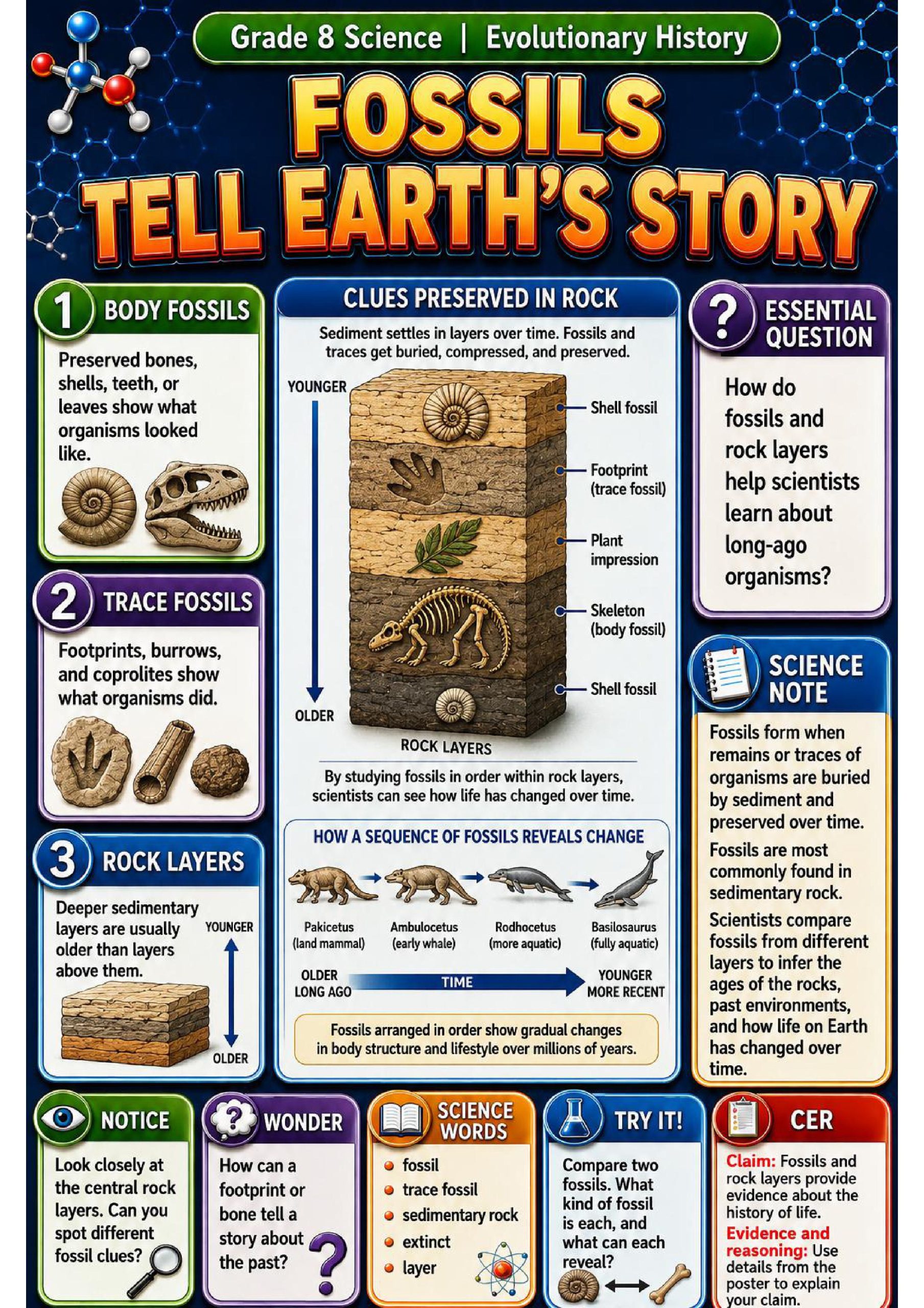 Evolutionary History Phenomena Poster Set