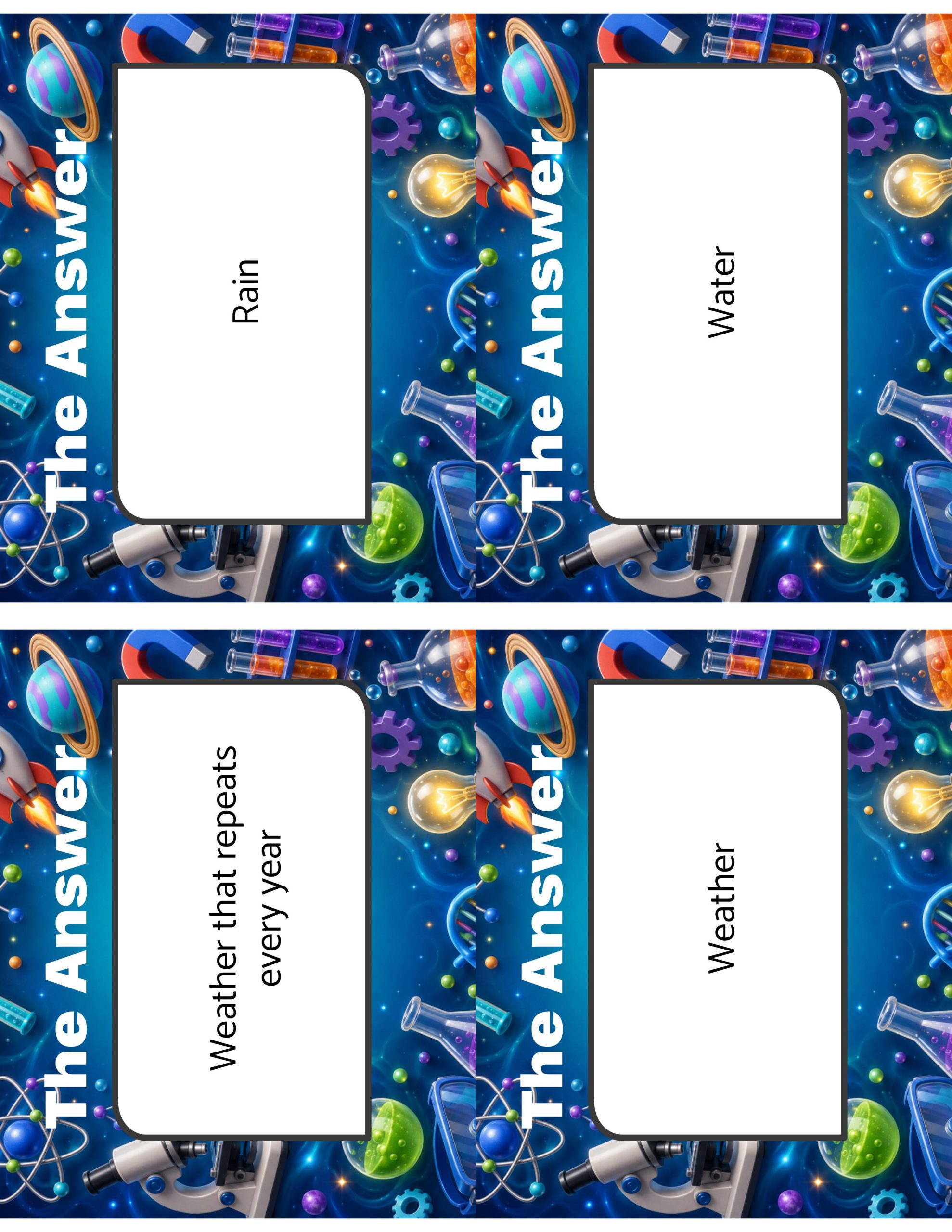 Spin the Deck – Grade 3 Amplify Science: Weather & Climate