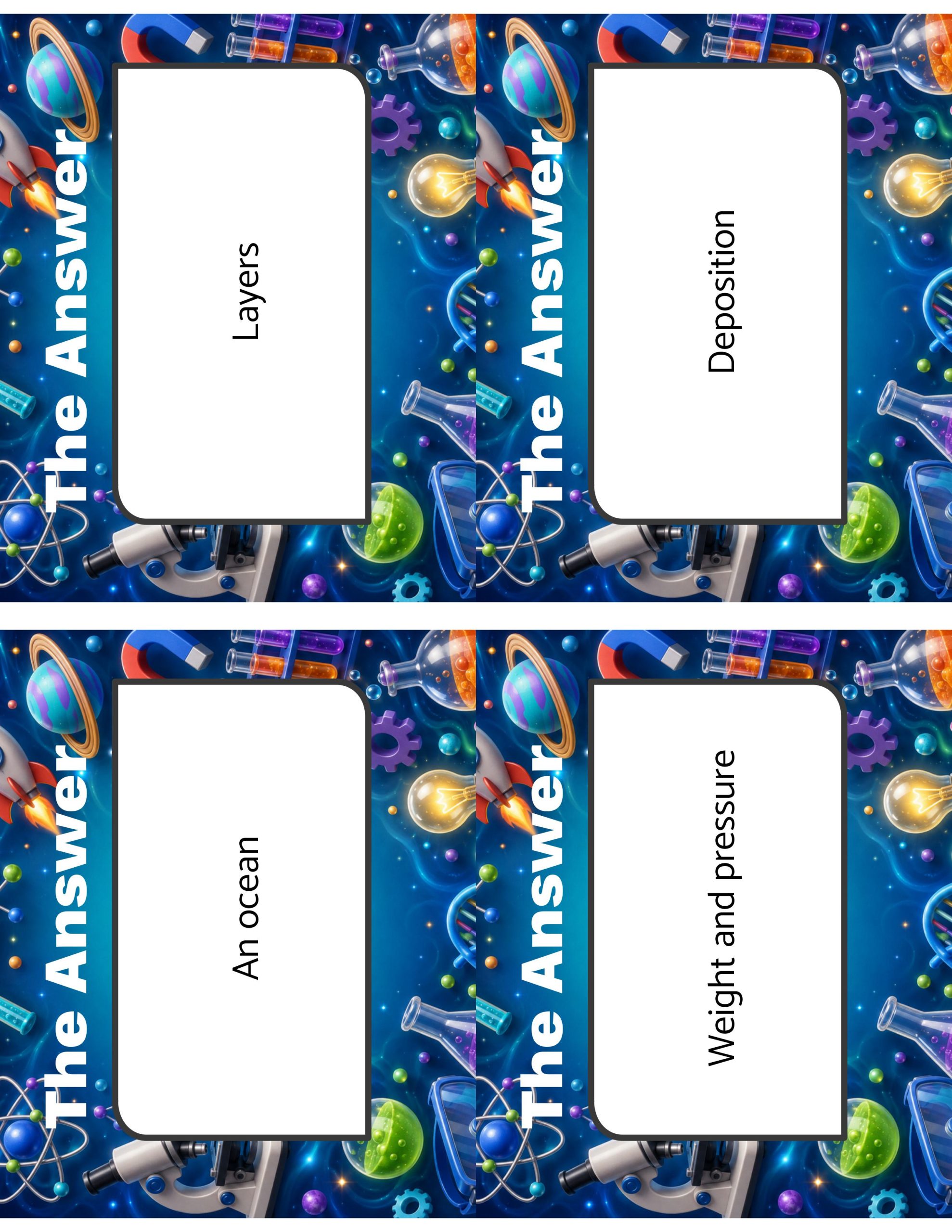 Spin the Deck – Grade 4 Amplify Science: Earth's Features