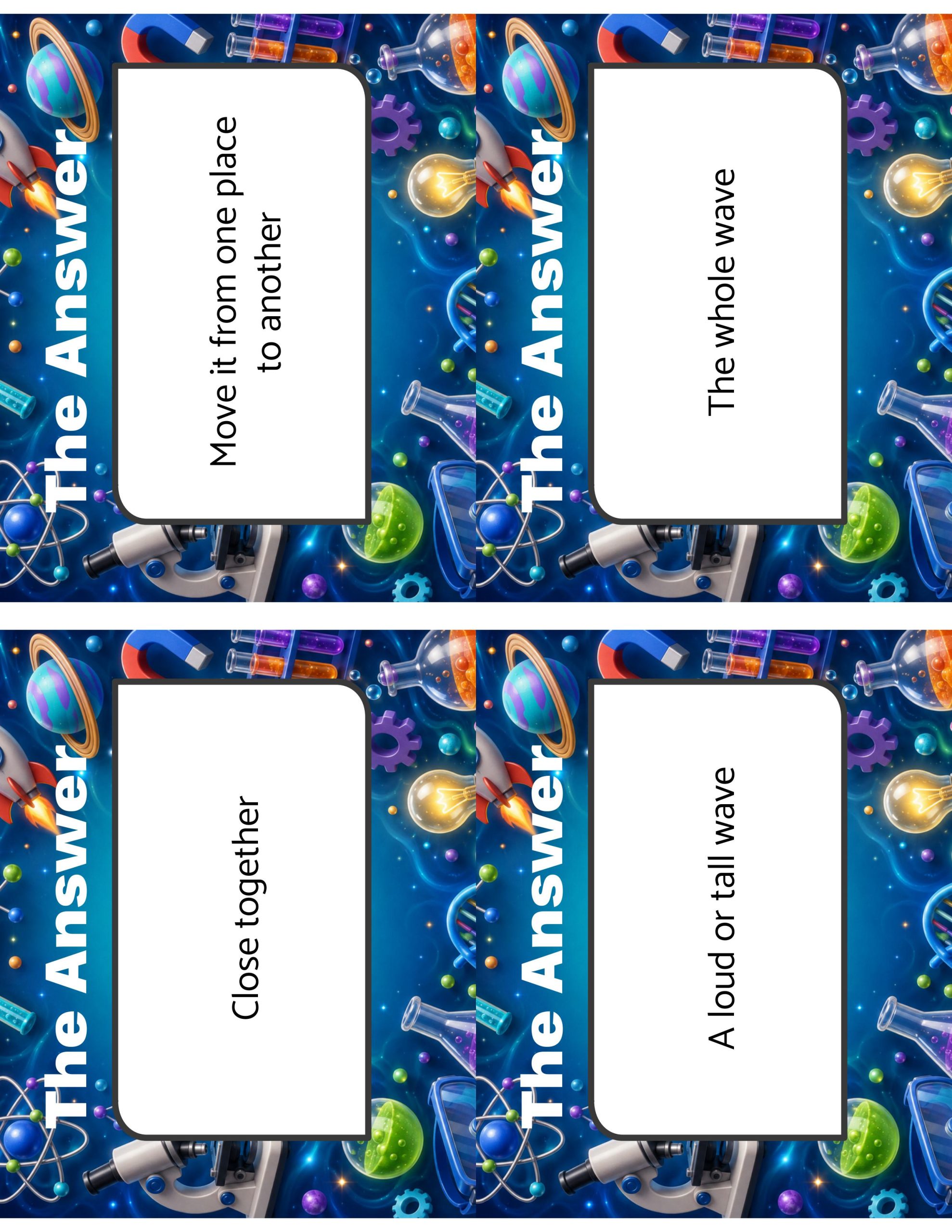 Spin the Deck – Grade 4 Amplify Science: Waves, Energy, and Information