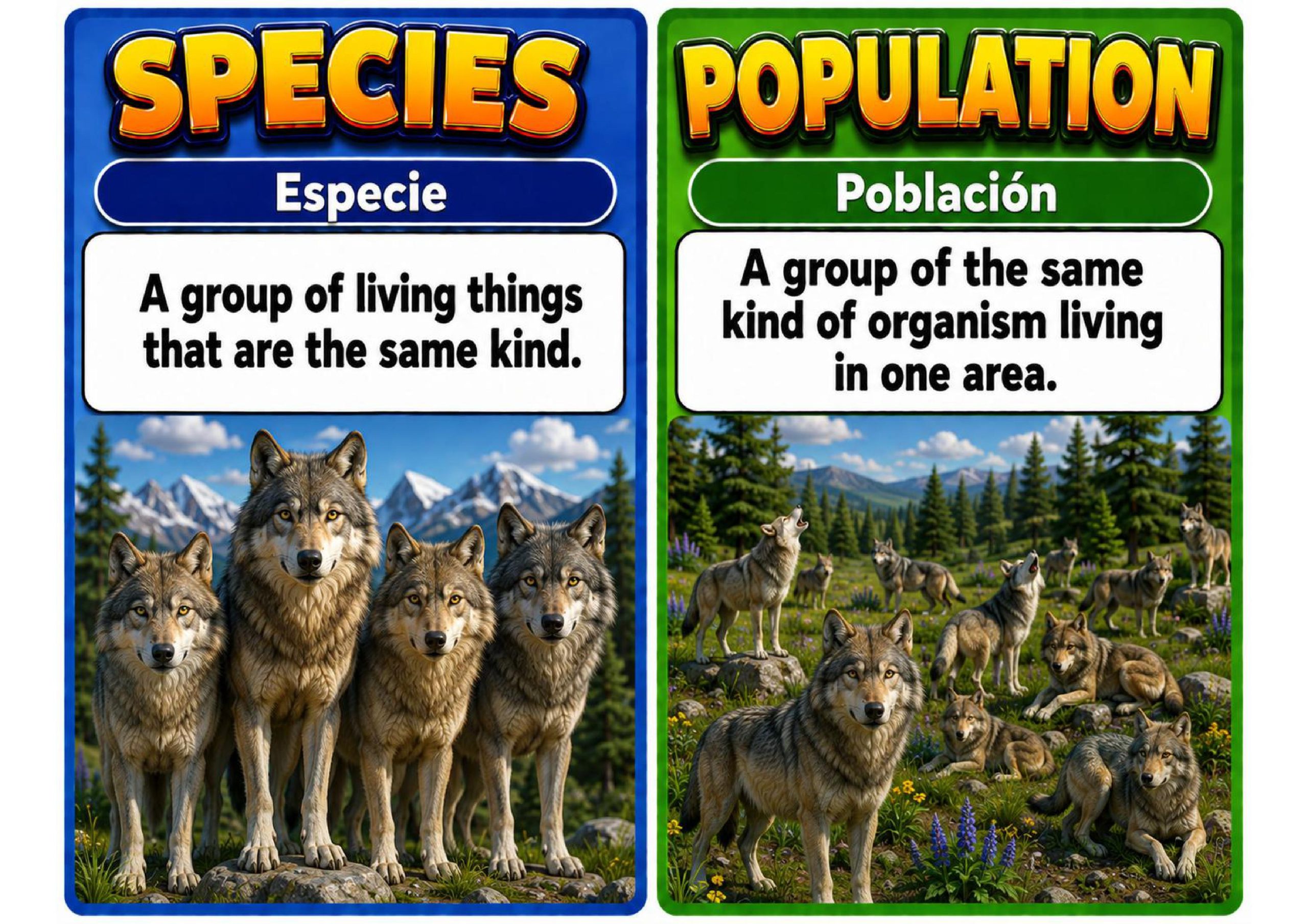Grade 3 Science Inheritance and Traits Word Wall