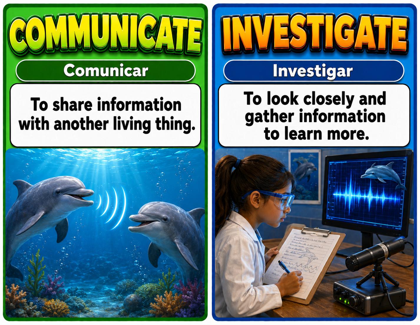 Grade 4 Science Waves, Energy, and Information Word Wall