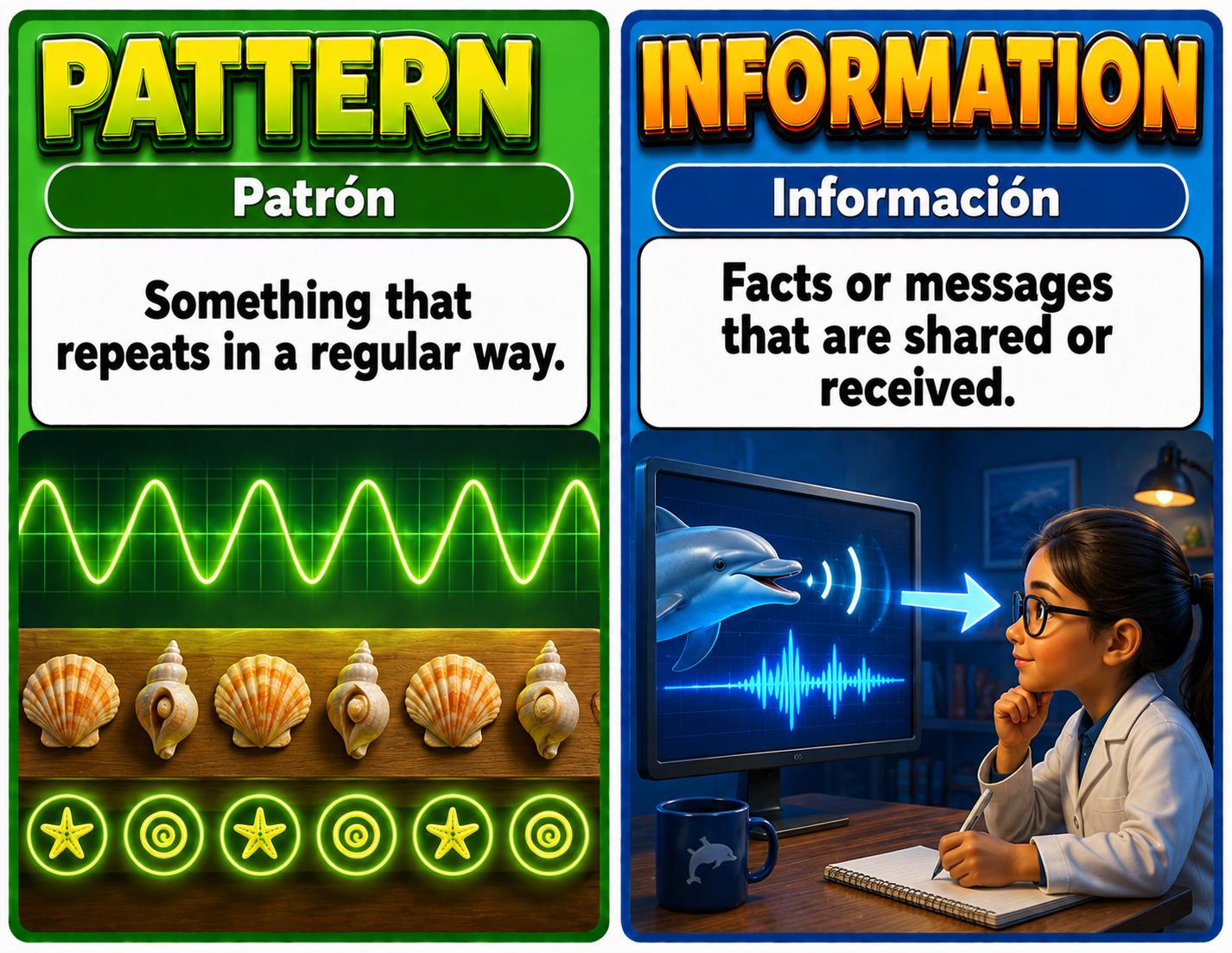 Grade 4 Science Waves, Energy, and Information Word Wall