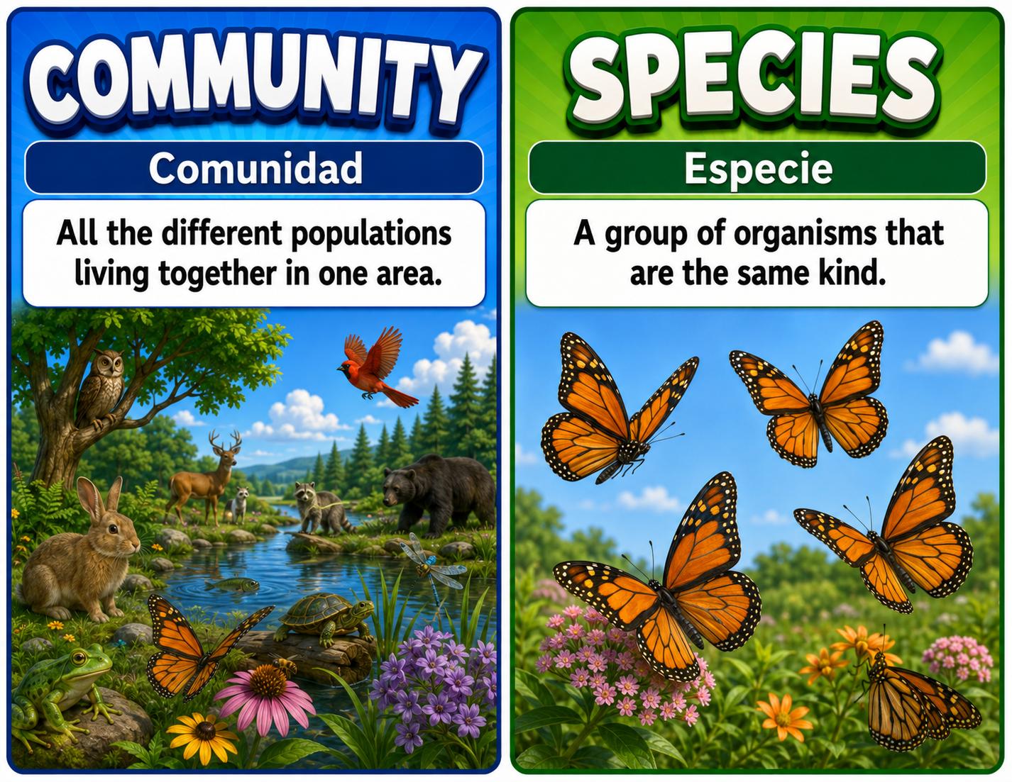 Grade 5 Science Ecosystem Restoration Word Wall