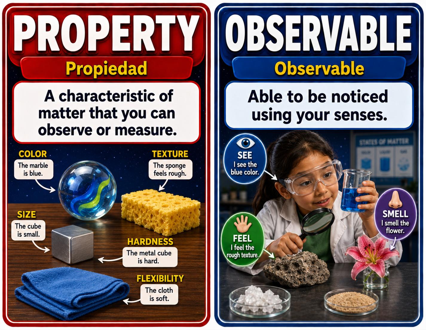 Grade 5 Science Modeling Matter Word Wall
