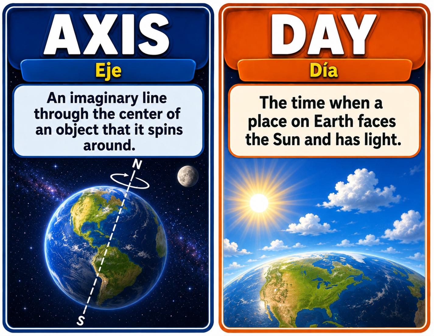 Grade 5 Science Patterns of Earth and Sky Word Wall