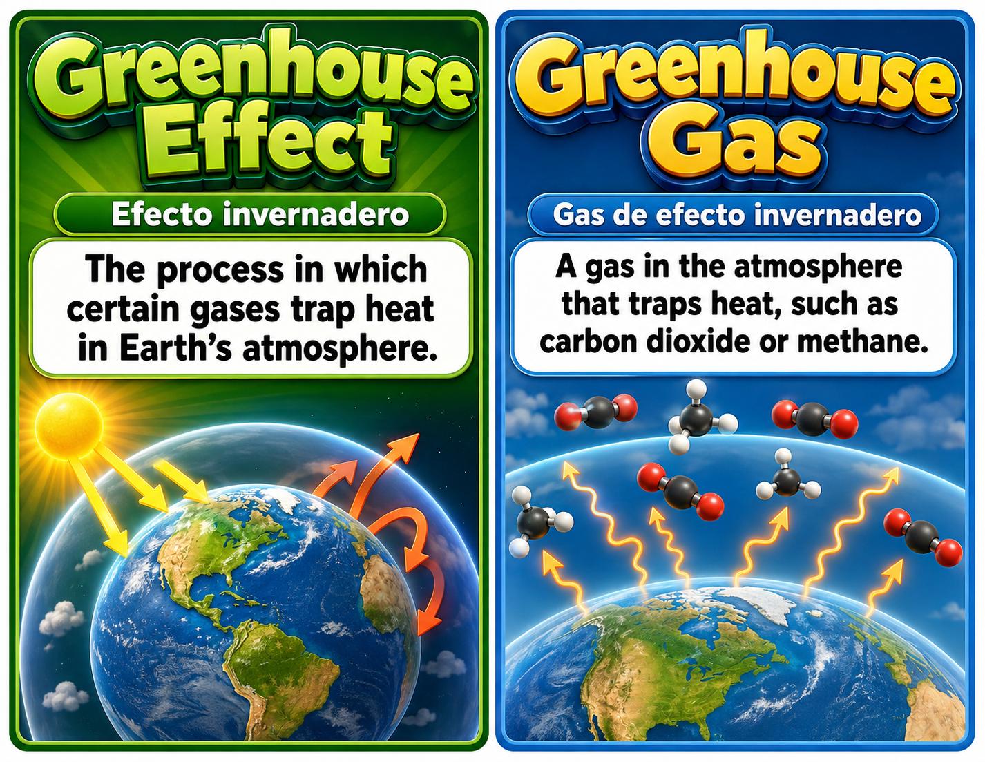 Grade 6 Science Earth's Changing Climate Word Wall