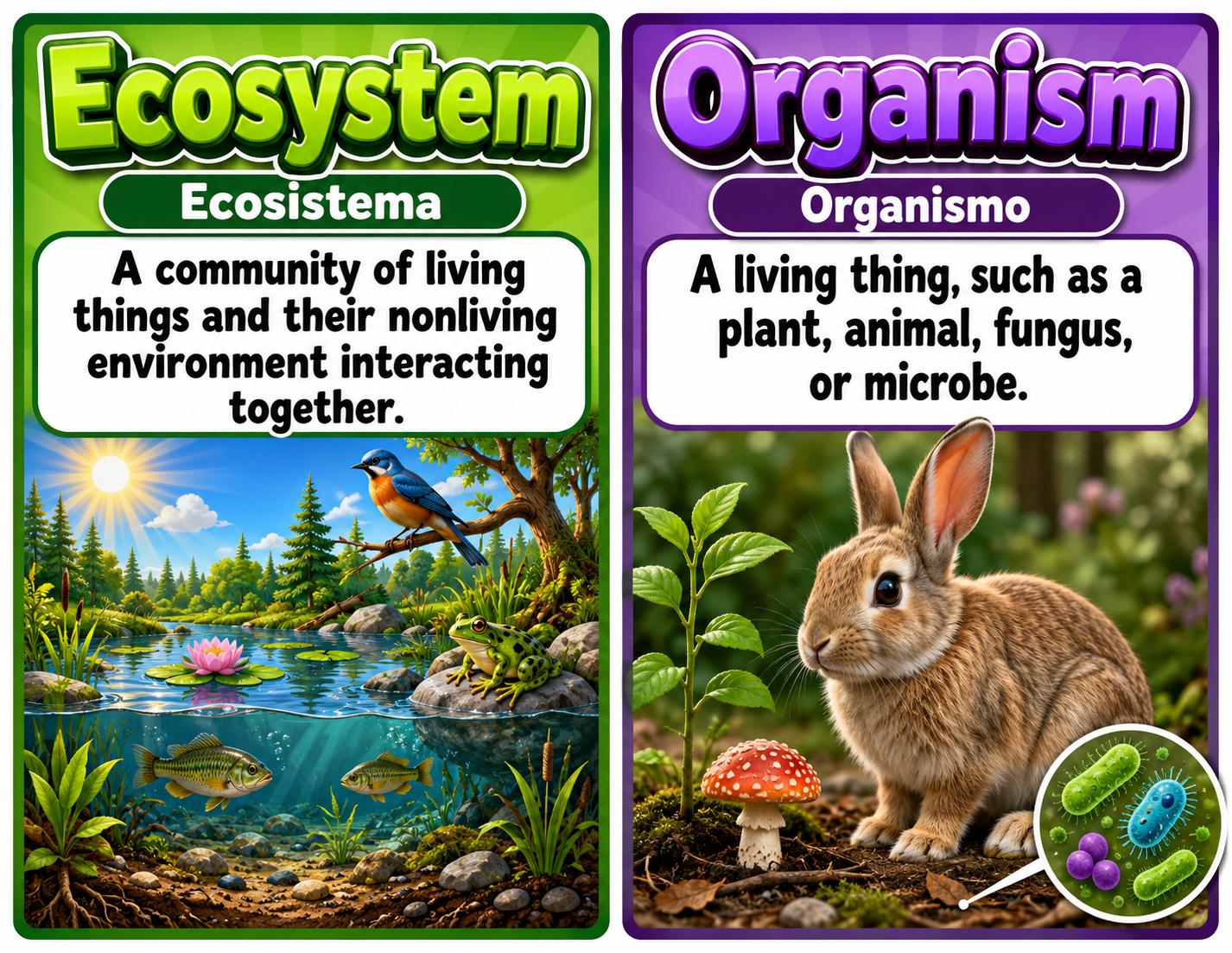 Grade 6 Science Matter and Energy in Ecosystems Word Wall