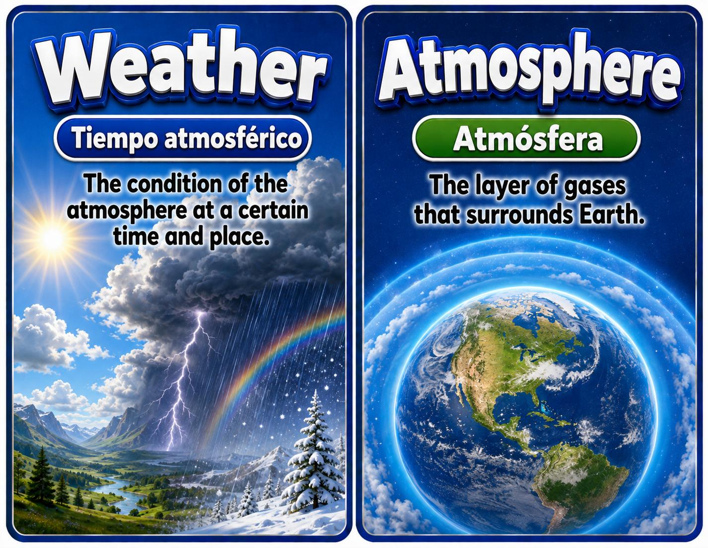 Grade 7 Science Weather Patterns Word Wall