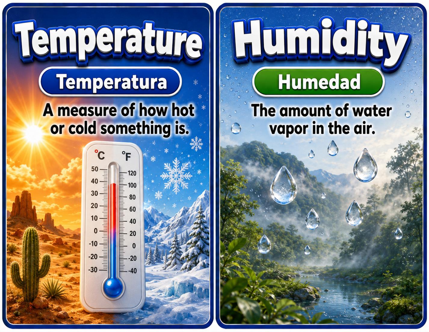 Grade 7 Science Weather Patterns Word Wall
