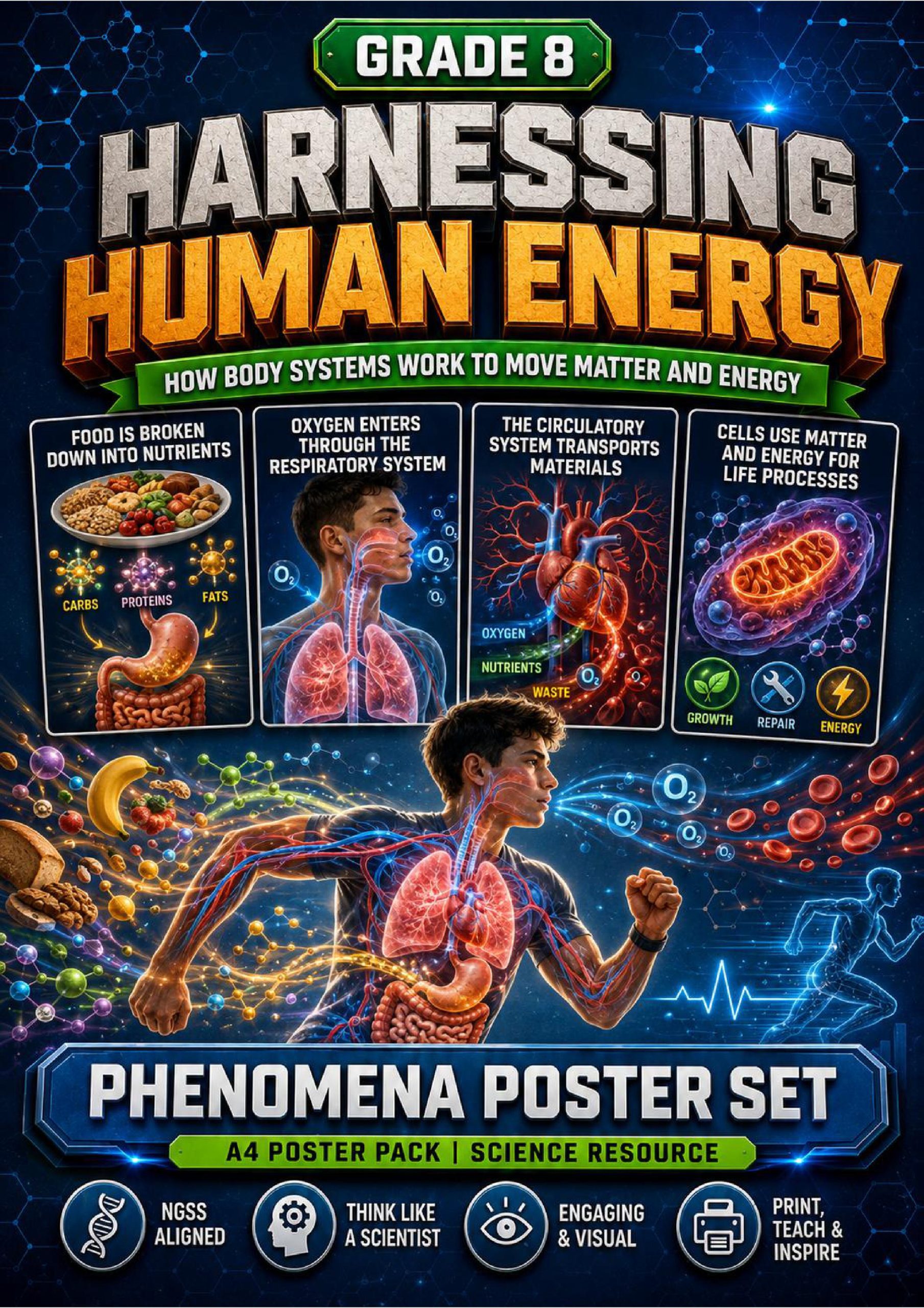 Grade 8 Phenomena Poster Bundle