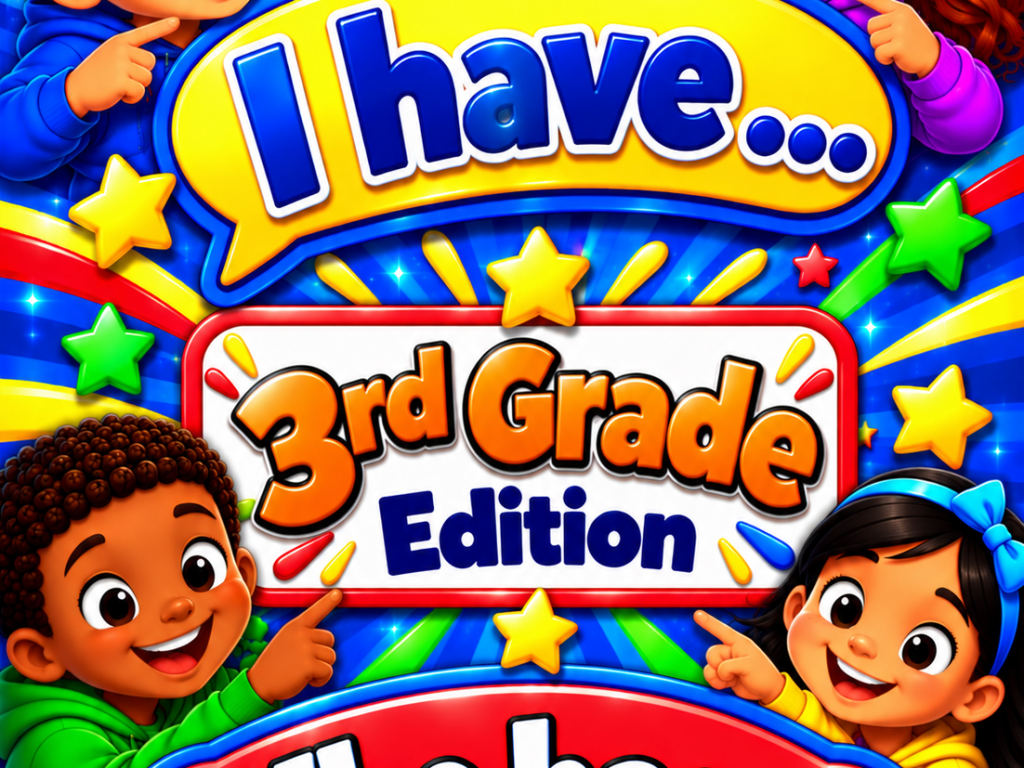 I Have... Who Has...? – Dolch Sight Words Third Grade Edition | Interactive Reading and Sight Word Fluency Game