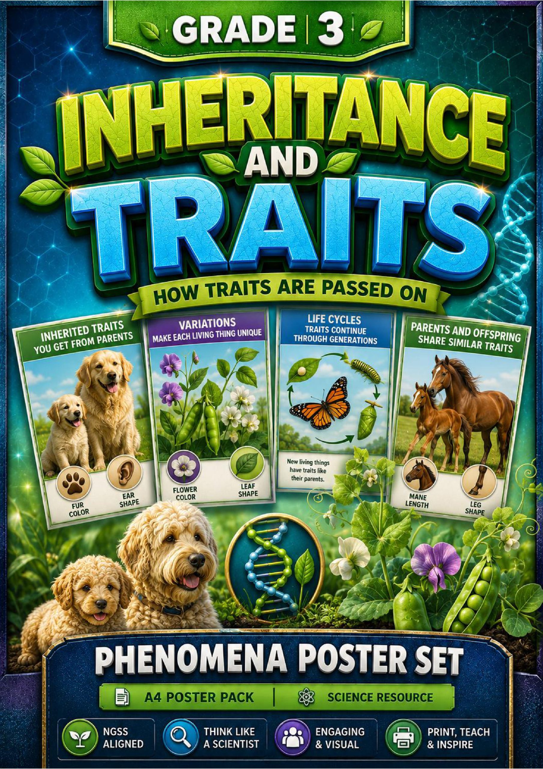 Grade 3 Phenomena Poster Bundle