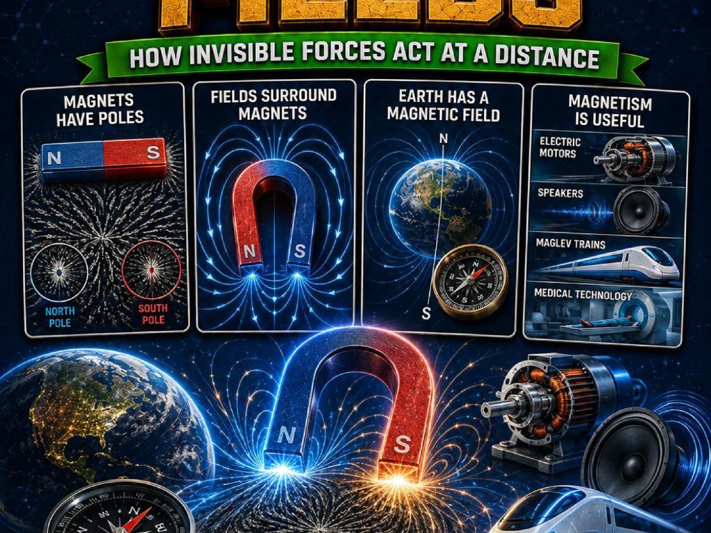 Magnetic Fields Phenomena Poster Set
