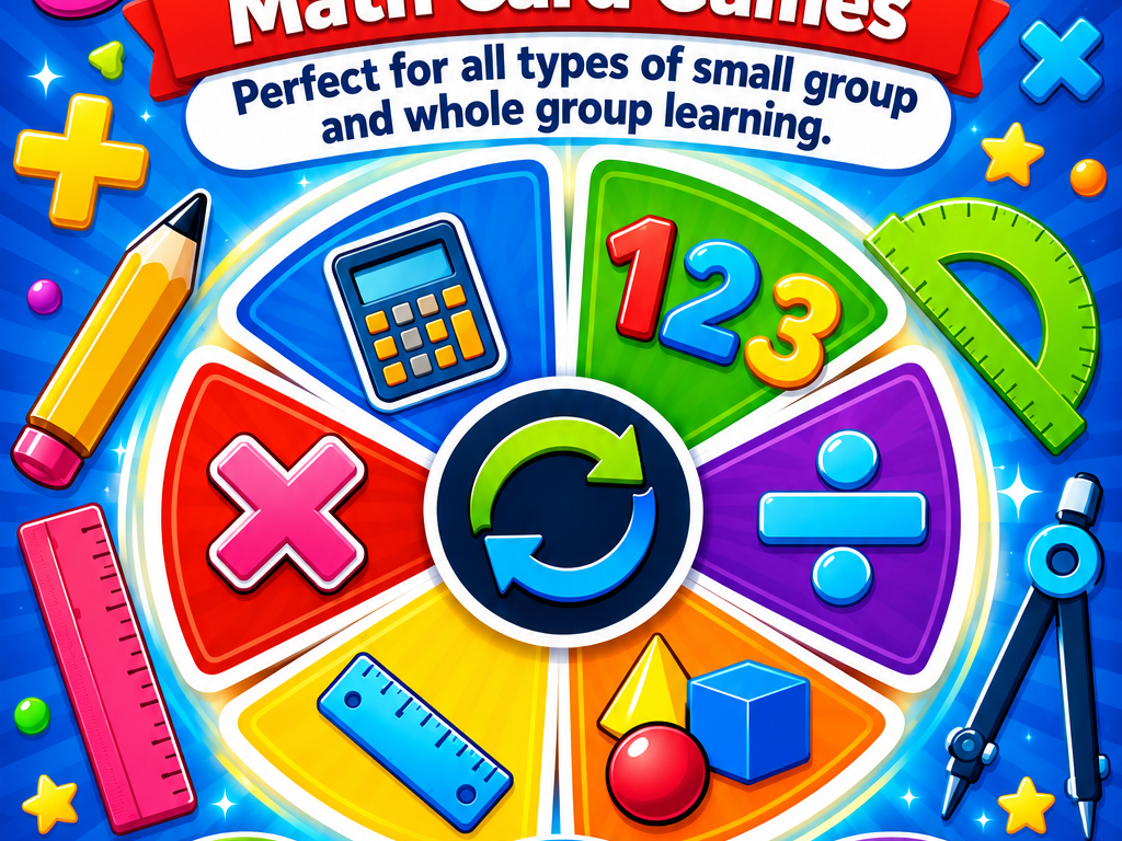 Spin the Deck: Volume | Rectangular Prism Volume Task Cards and Math Review Game