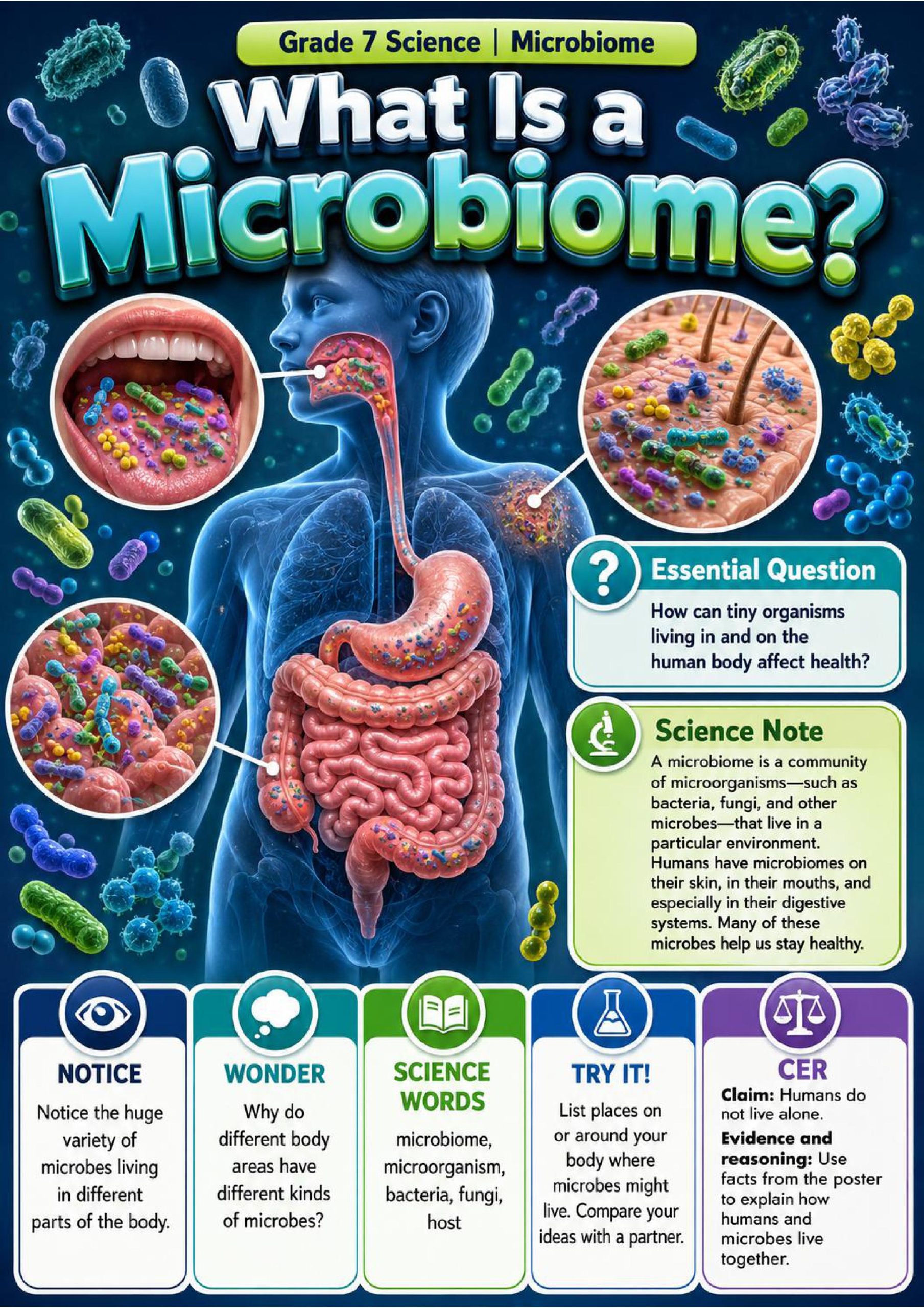 Microbiome Phenomena Poster Set