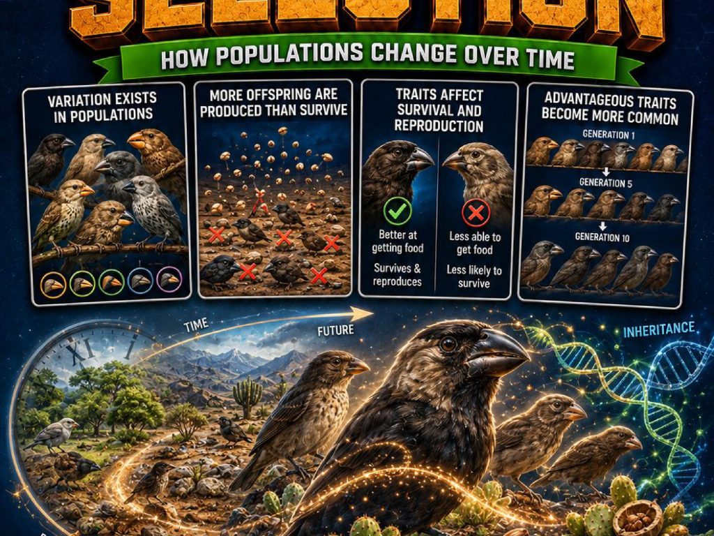 Natural Selection Phenomena Poster Set