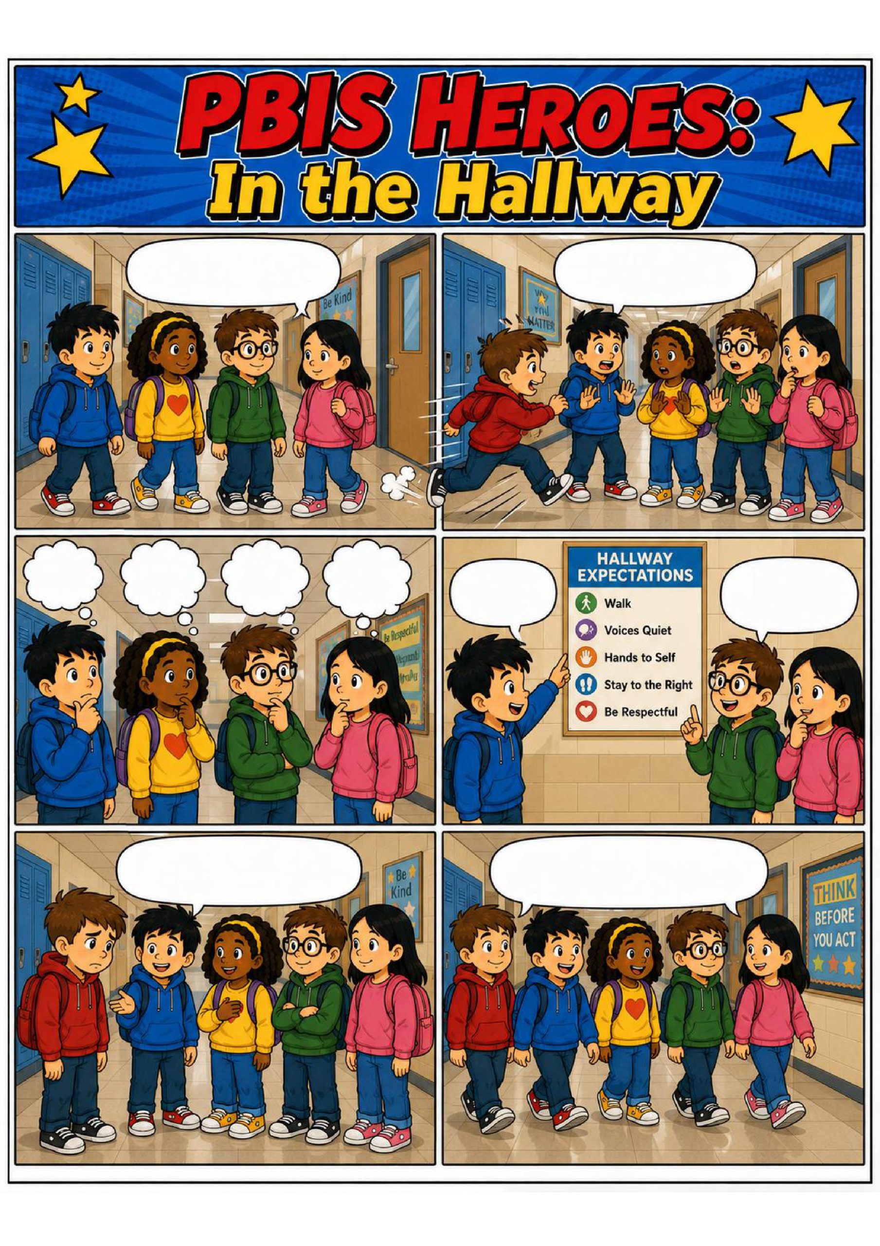 PBIS Heroes: In the Hallway