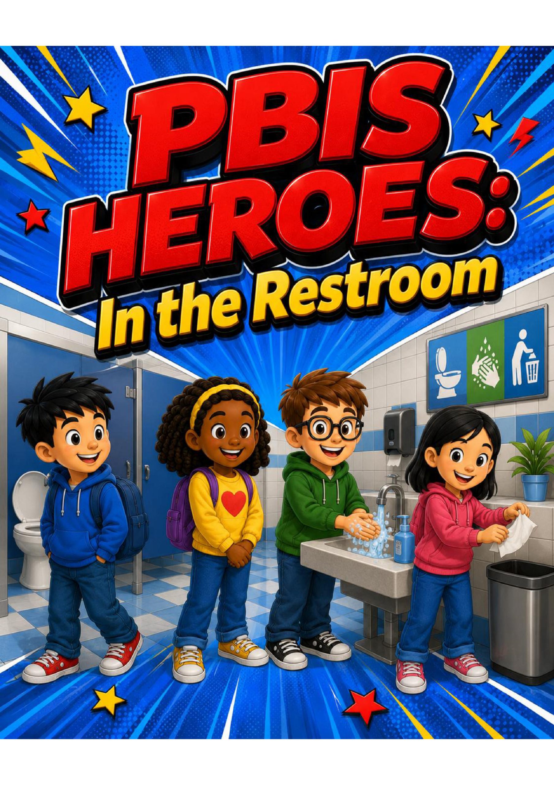 PBIS Heroes: In the Restroom cover