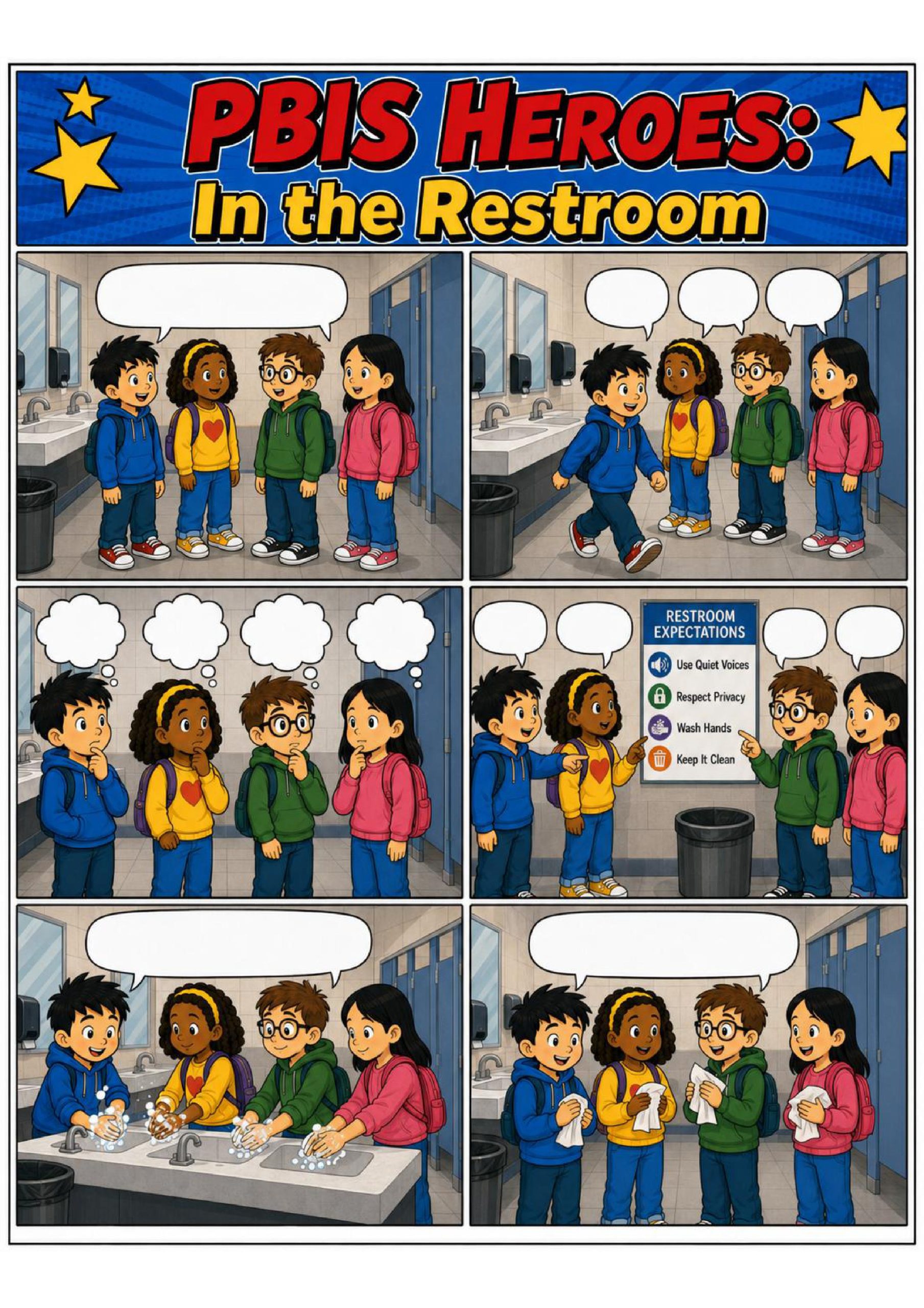 PBIS Heroes: In the Restroom