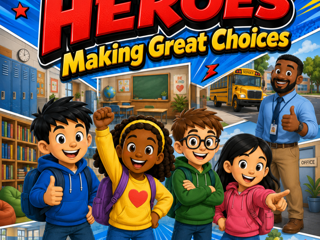 PBIS Heroes Comic Book Social Stories Bundle