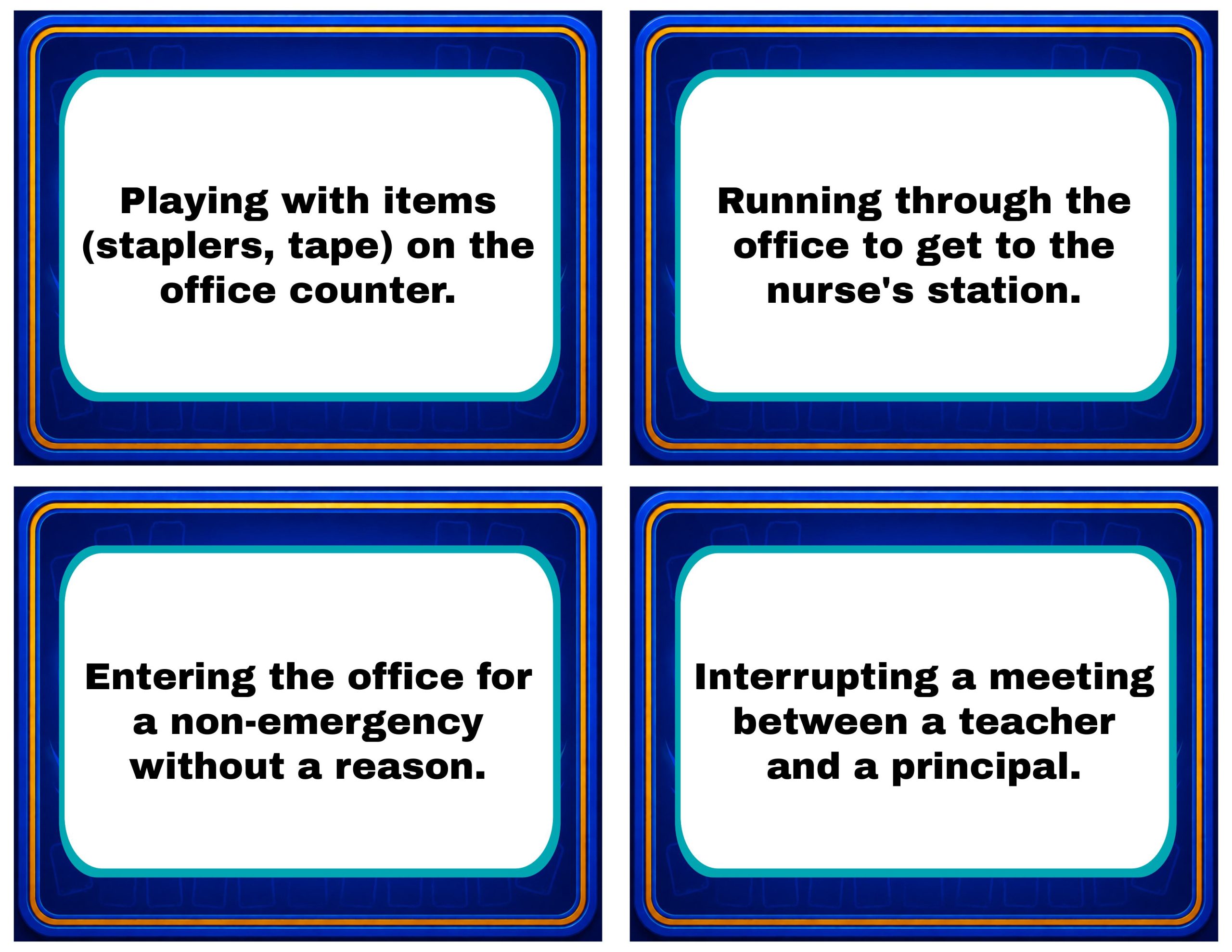 PBIS Memory Cards – In the Office Edition