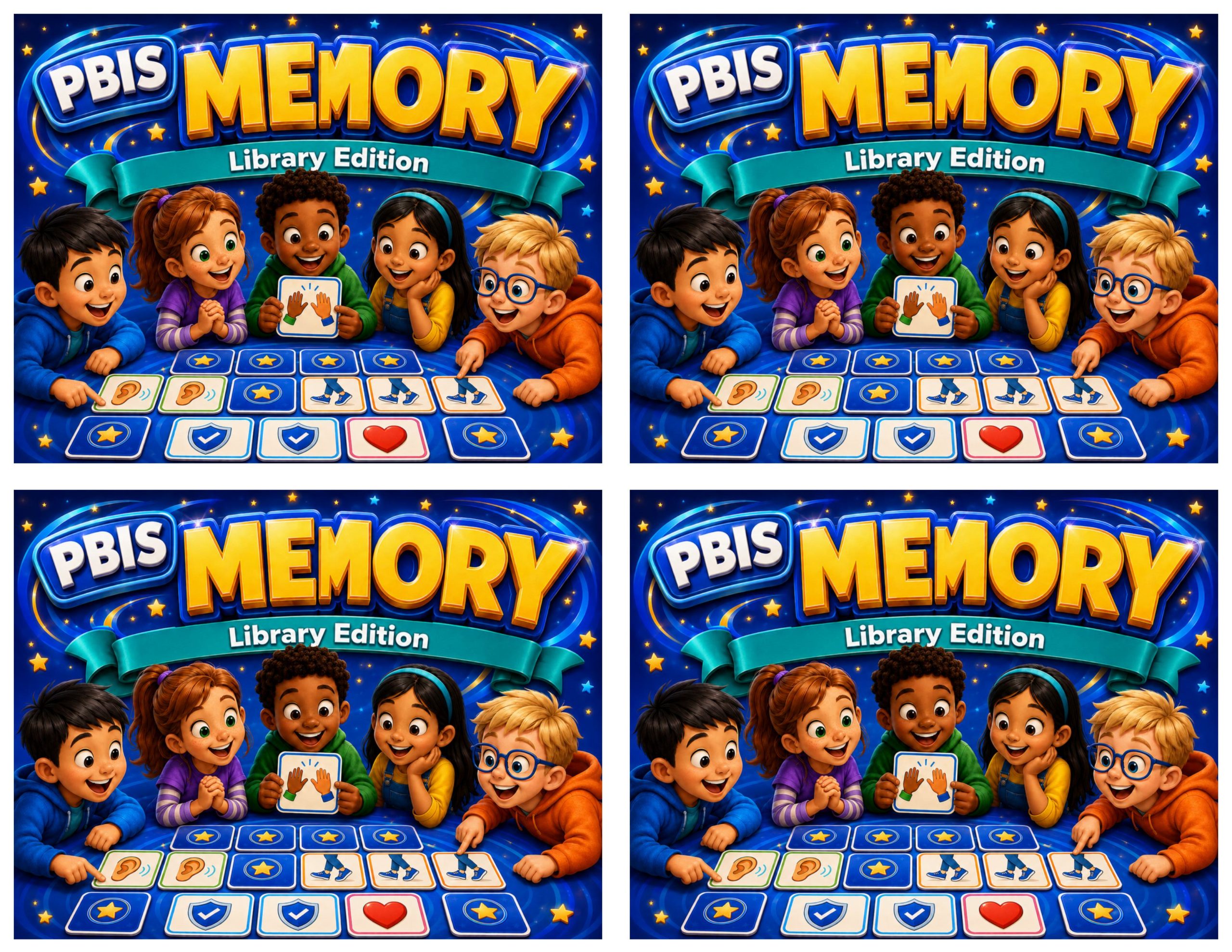 PBIS Memory Cards – Library Edition