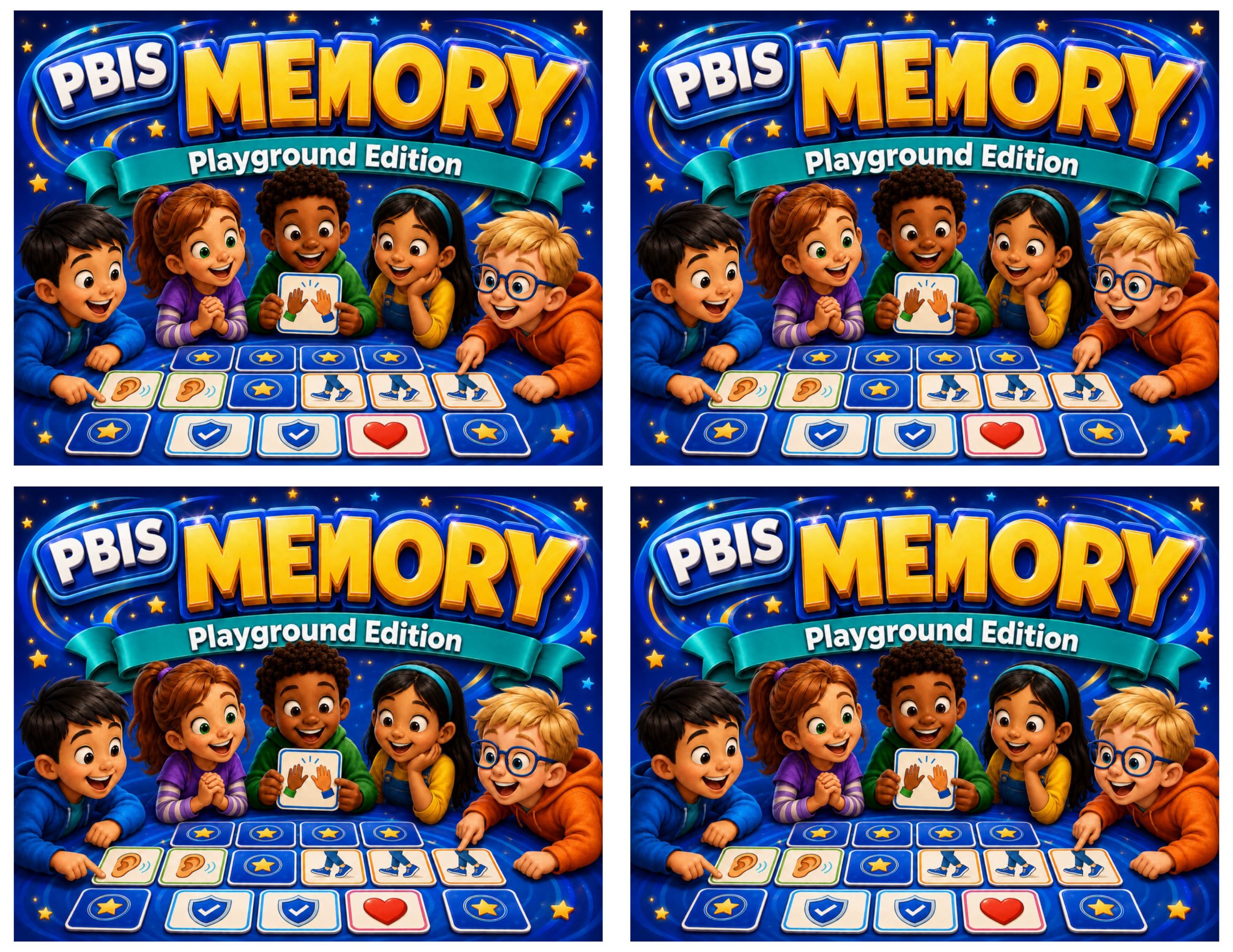 PBIS Memory Cards – Playground Edition