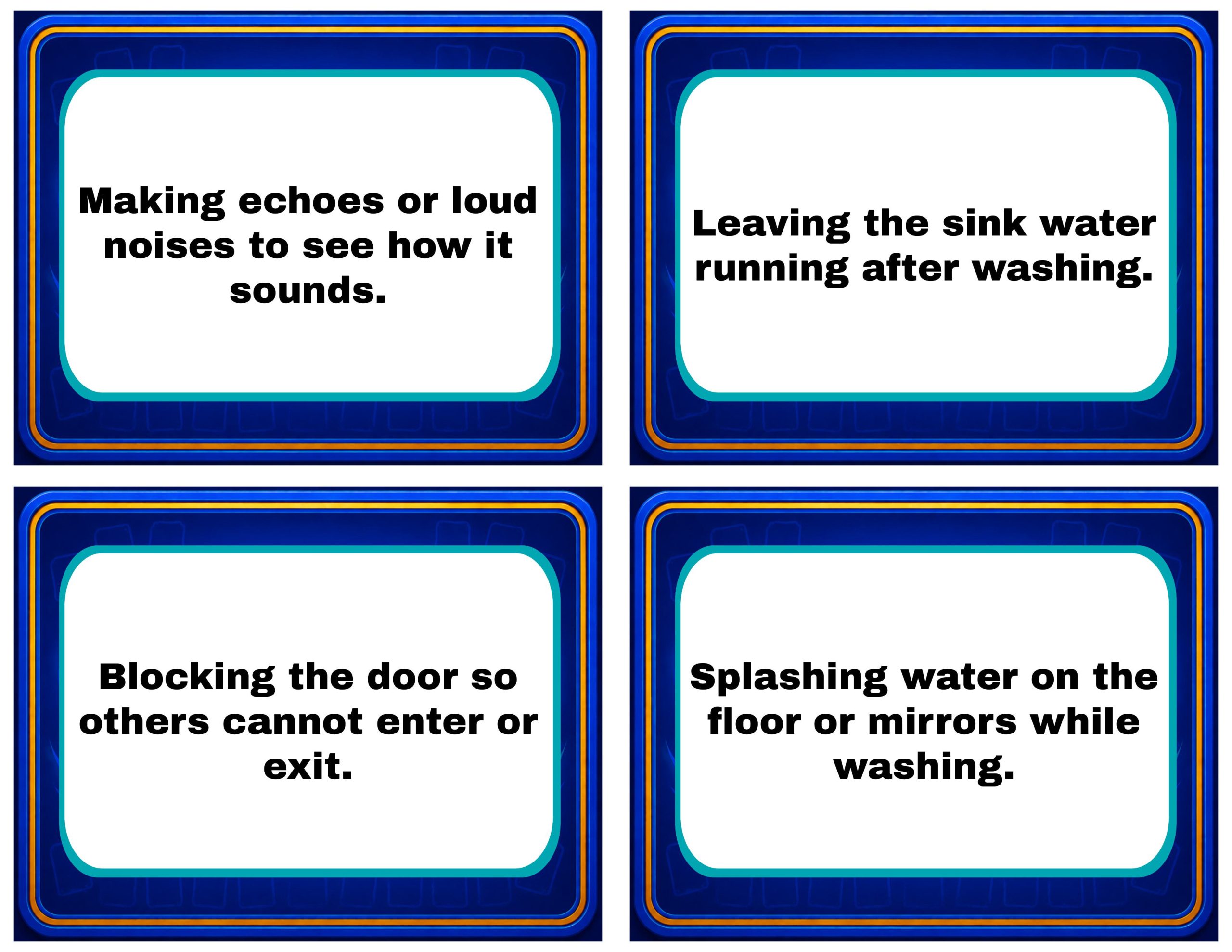 PBIS Memory Cards – Restroom Edition