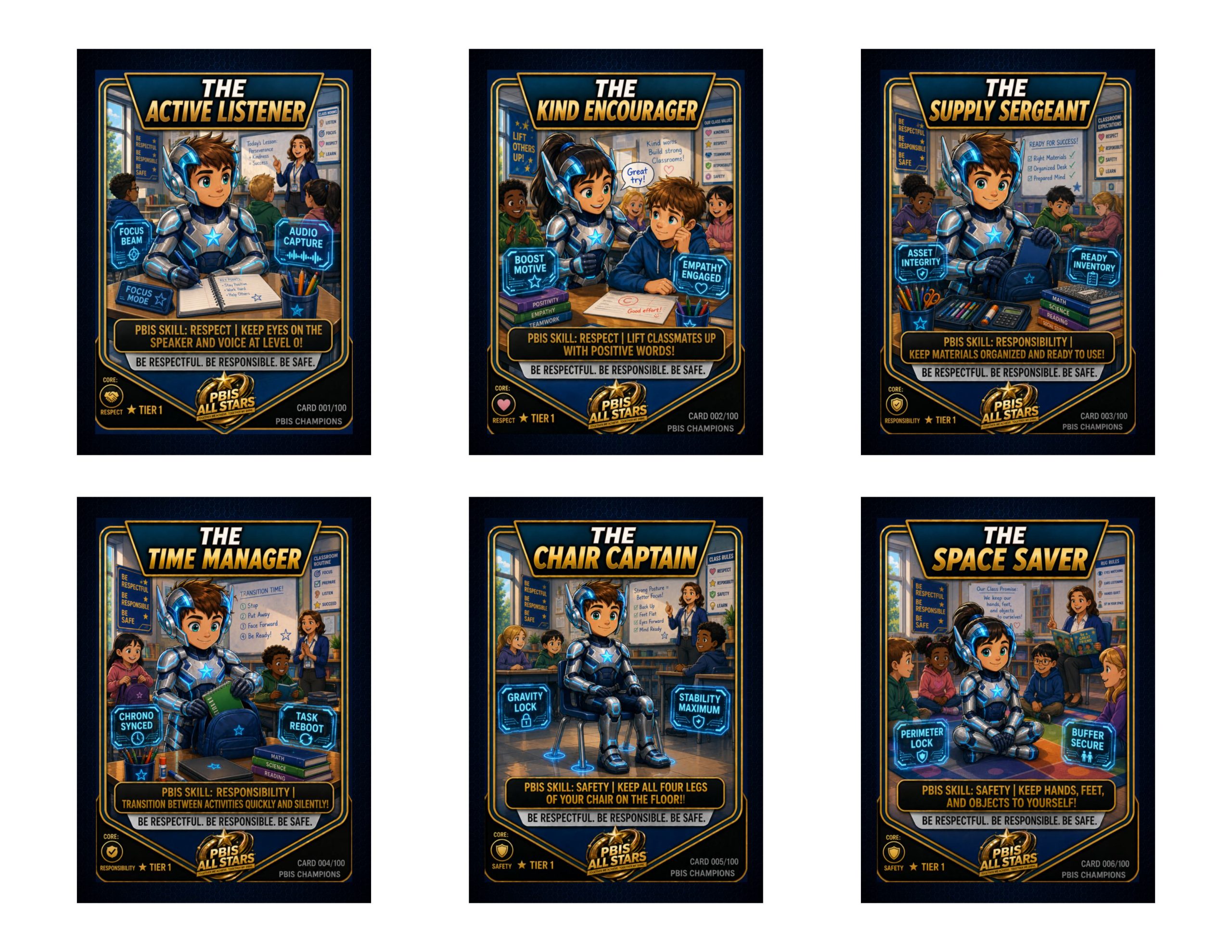 PBIS Trading Cards