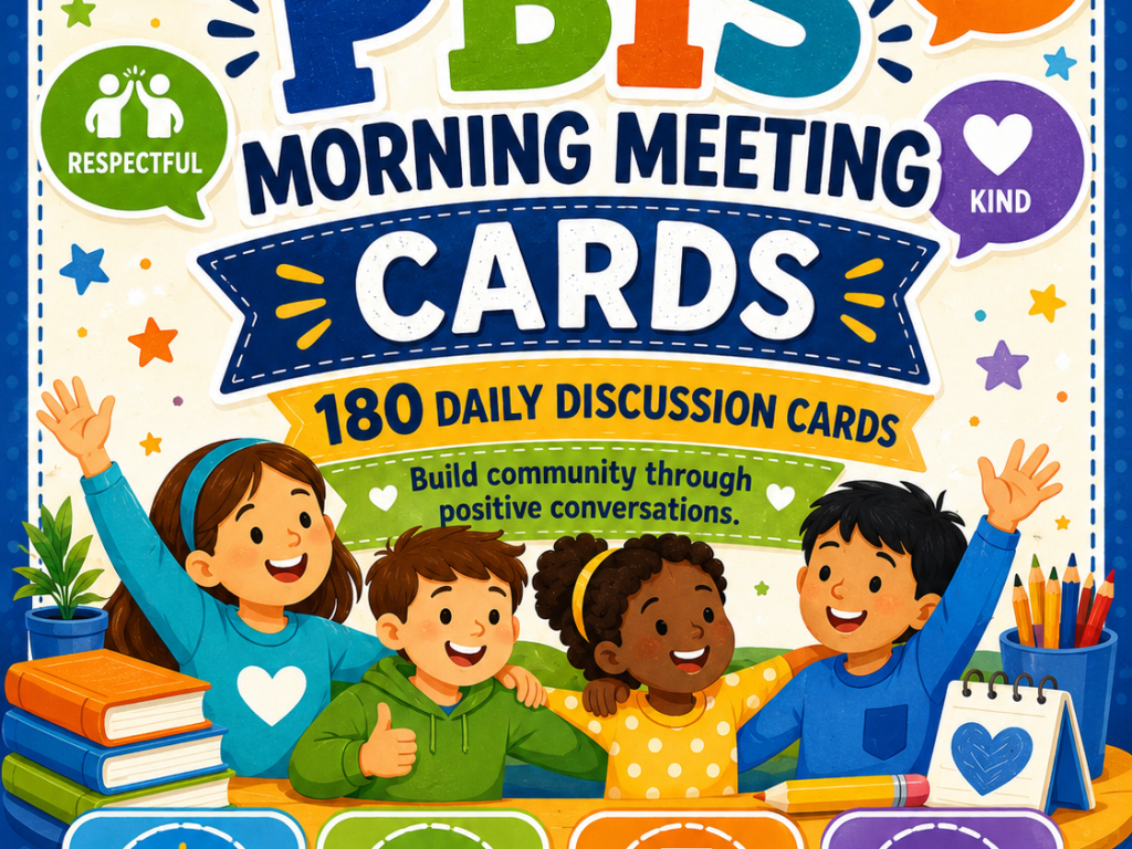 PBIS Morning Meeting Cards