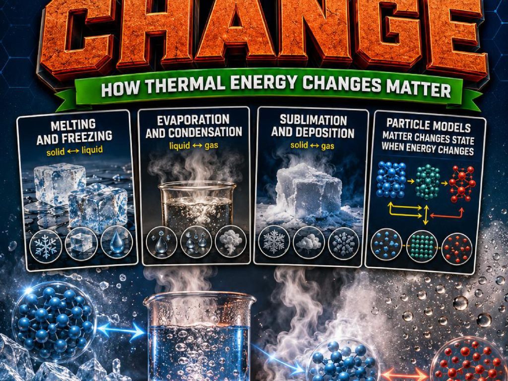 Phase Change Phenomena Poster Set