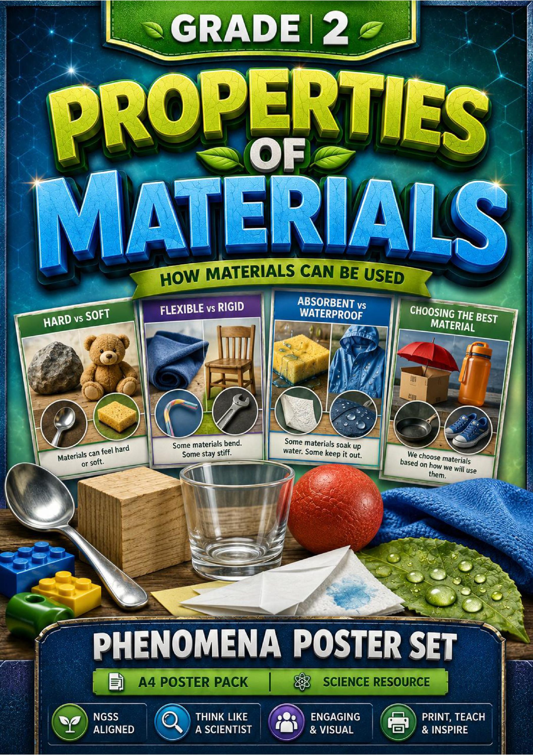 Grade 2 Phenomena Poster Bundle