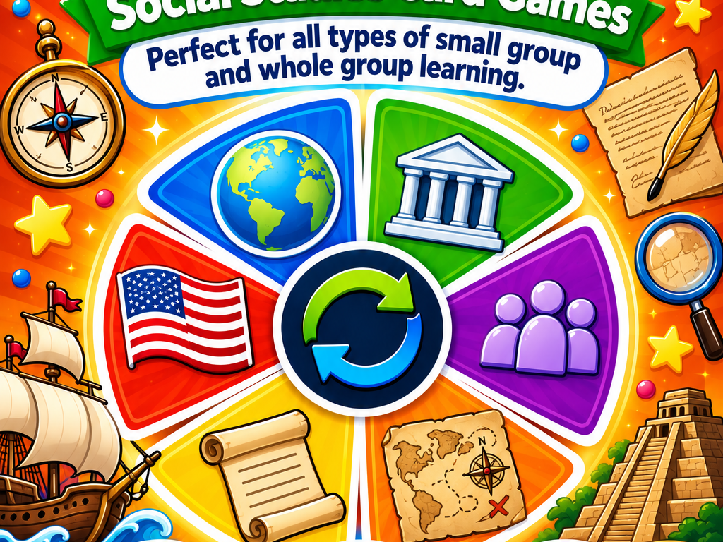 Spin the Deck – 50 U.S. State Capitals | Geography Review Flashcards