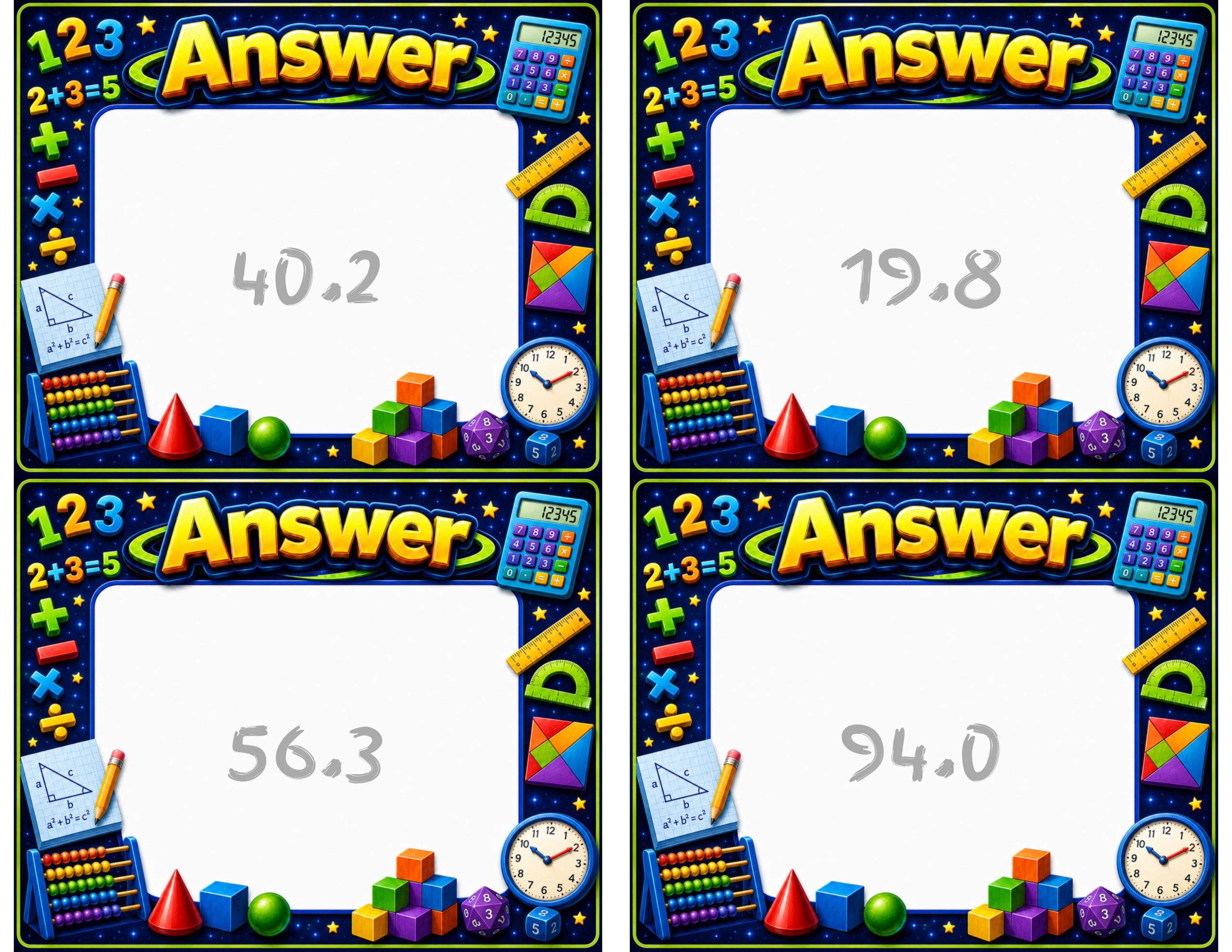 Spin the Deck – Decimal Subtraction | Decimal Operations and Math Practice Cards