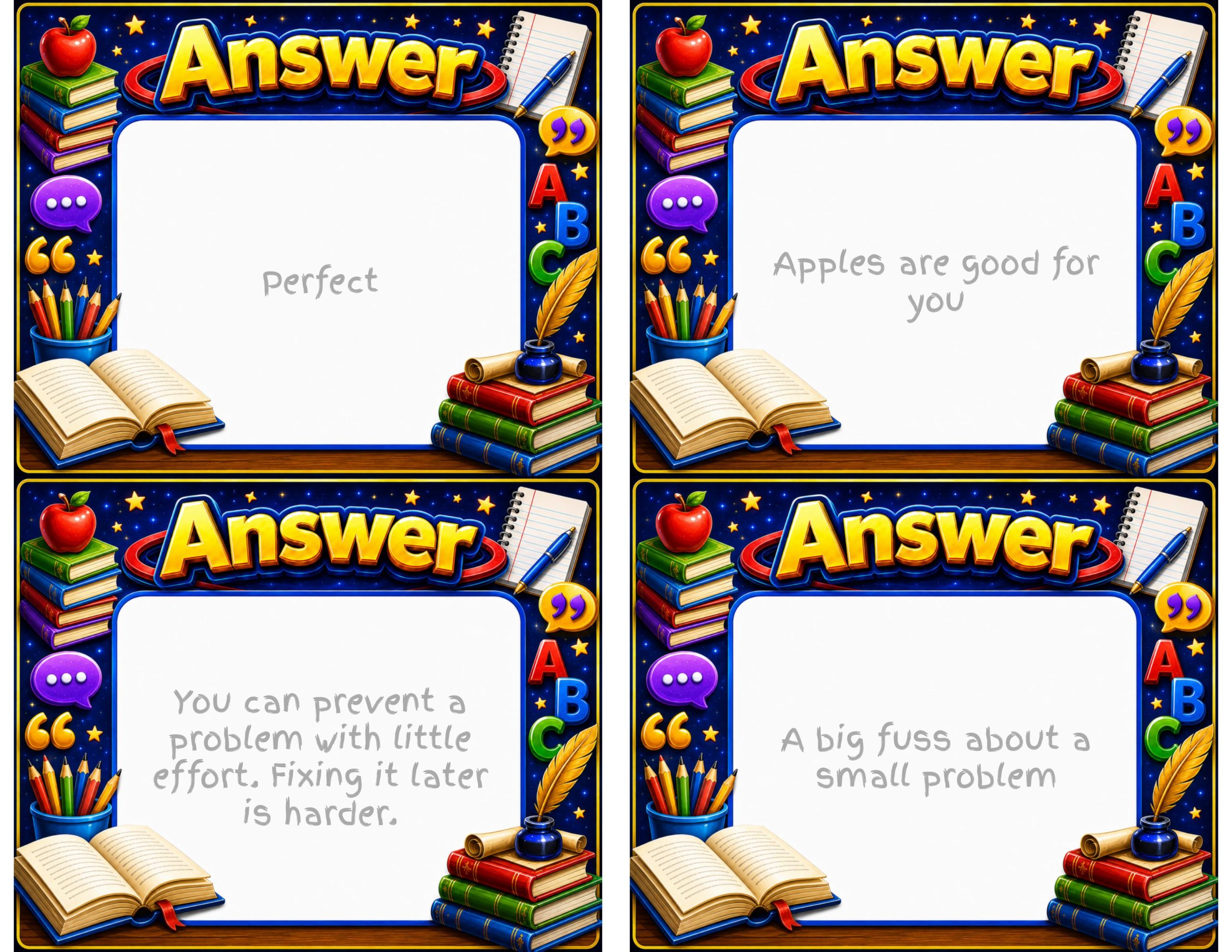 Spin the Deck – Idioms 2 | Figurative Language and Vocabulary Practice