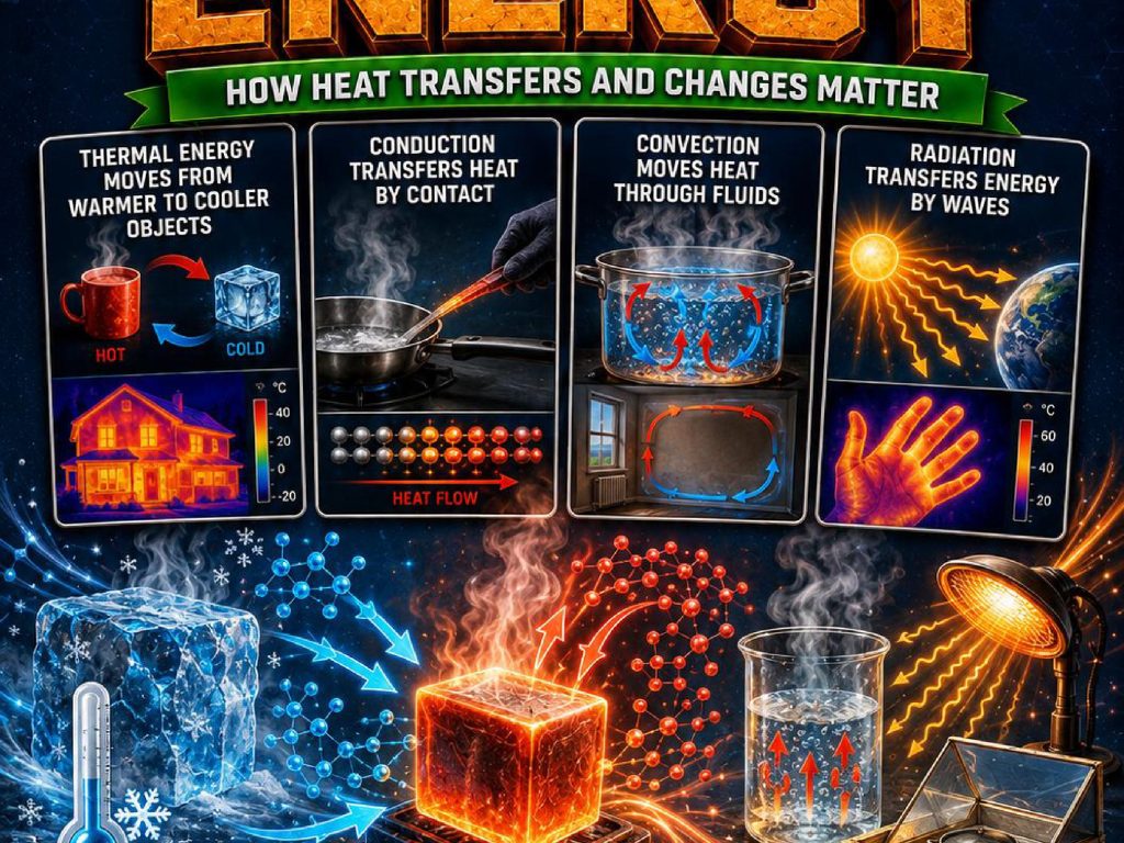 Thermal Energy Phenomena Poster Set