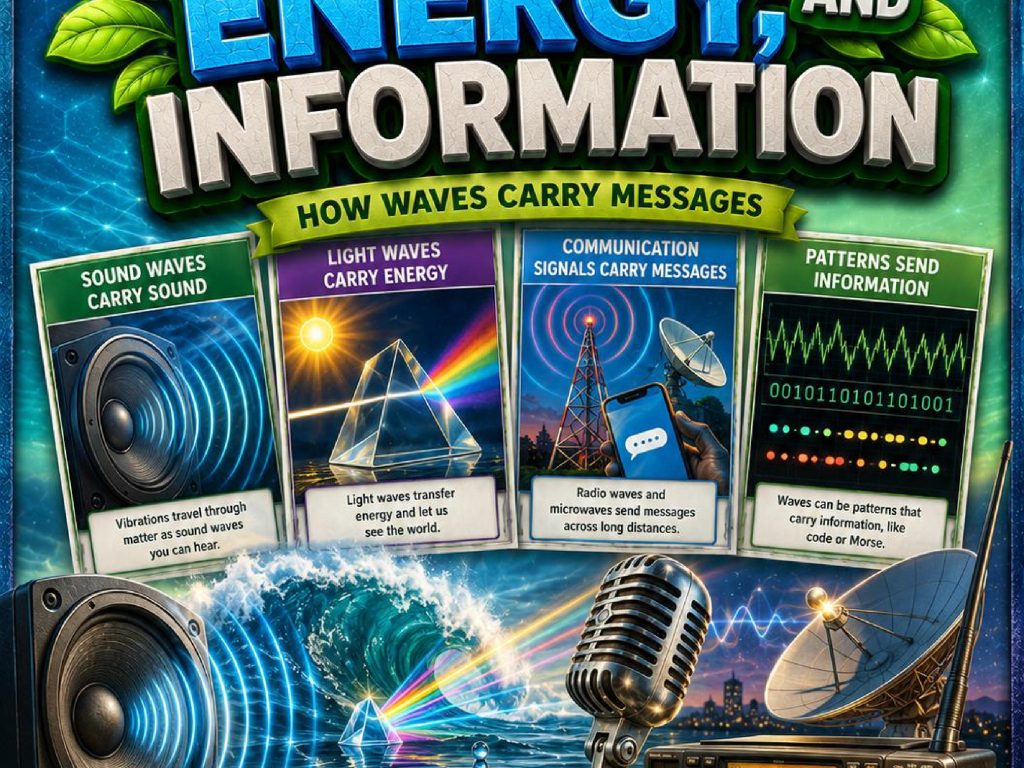 Waves, Energy, and Information Phenomena Poster Set